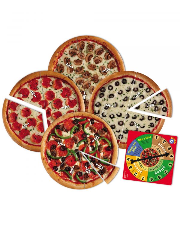 Learning Resources Pizza Fraction Fun Game